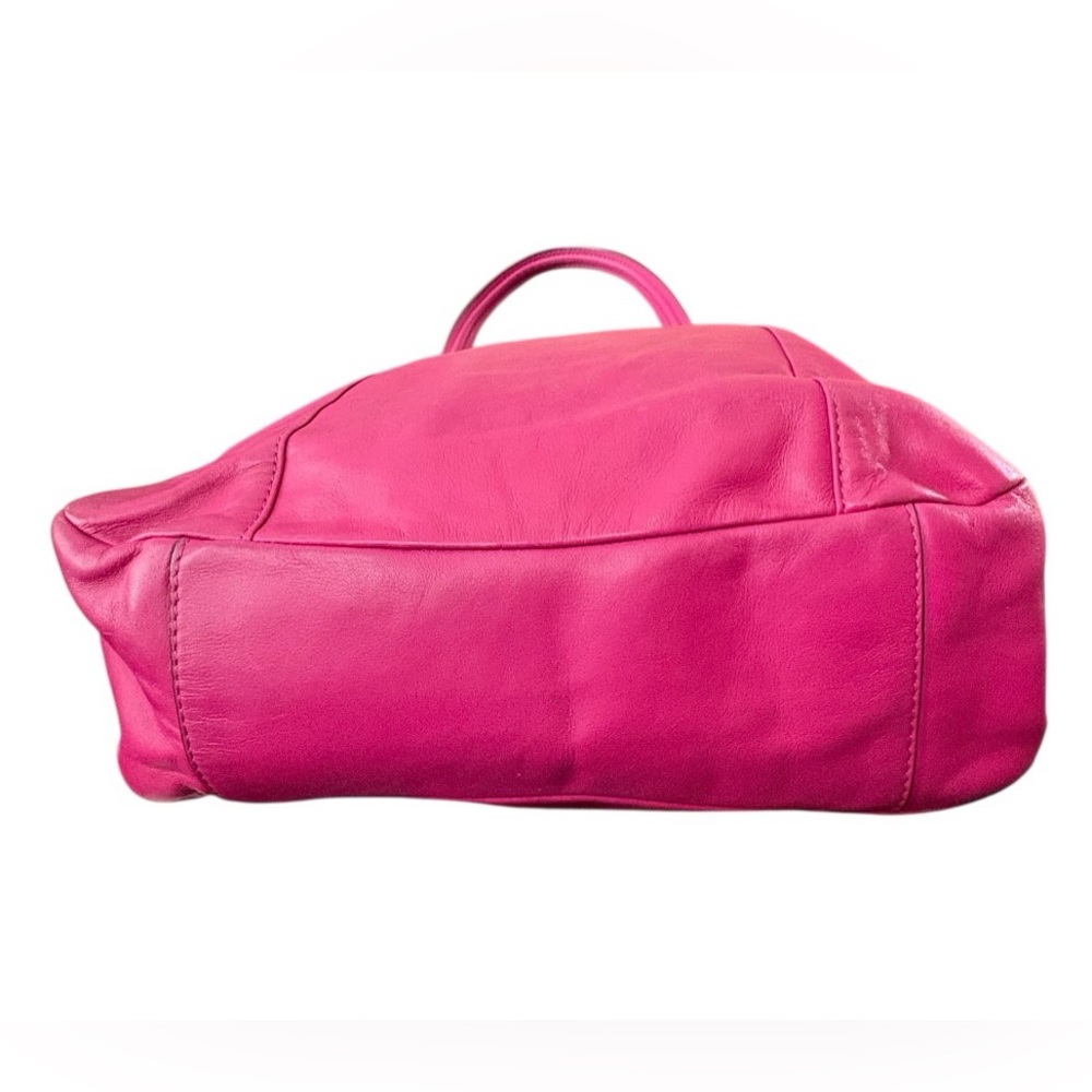 Coach Daisy Mia leather dark pink bag - Picture 5 of 10